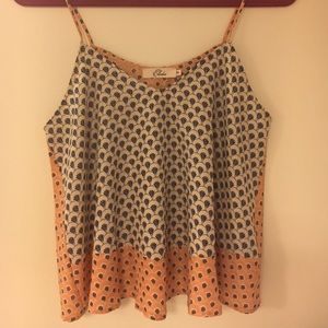 Spaghetti strap tank